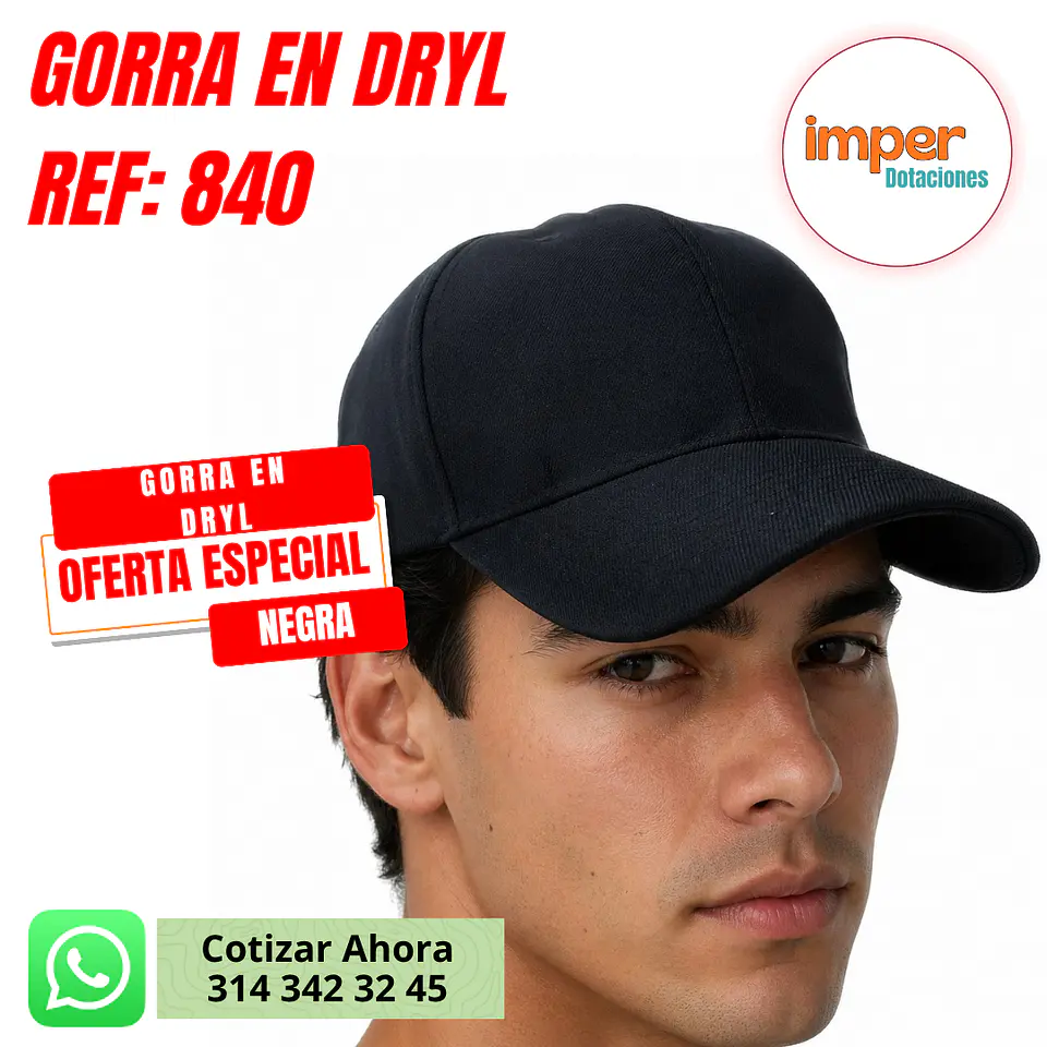 Gorra en Dryl 1