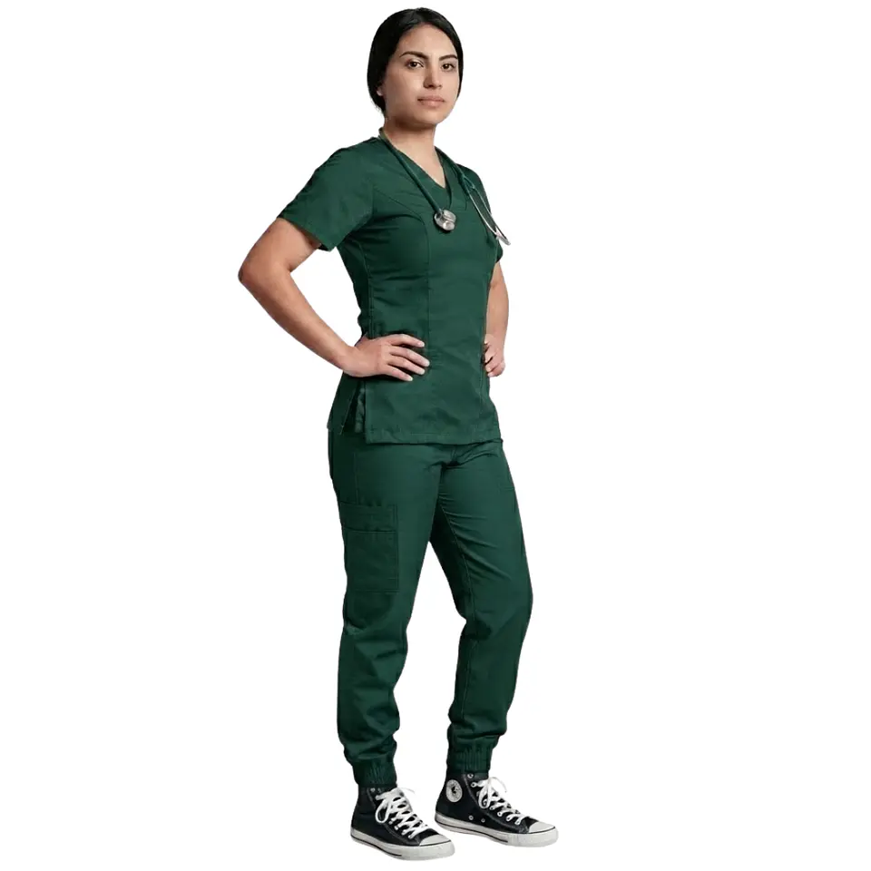 Uniforme Antifluido Tipo Jogger y Camuflado 7