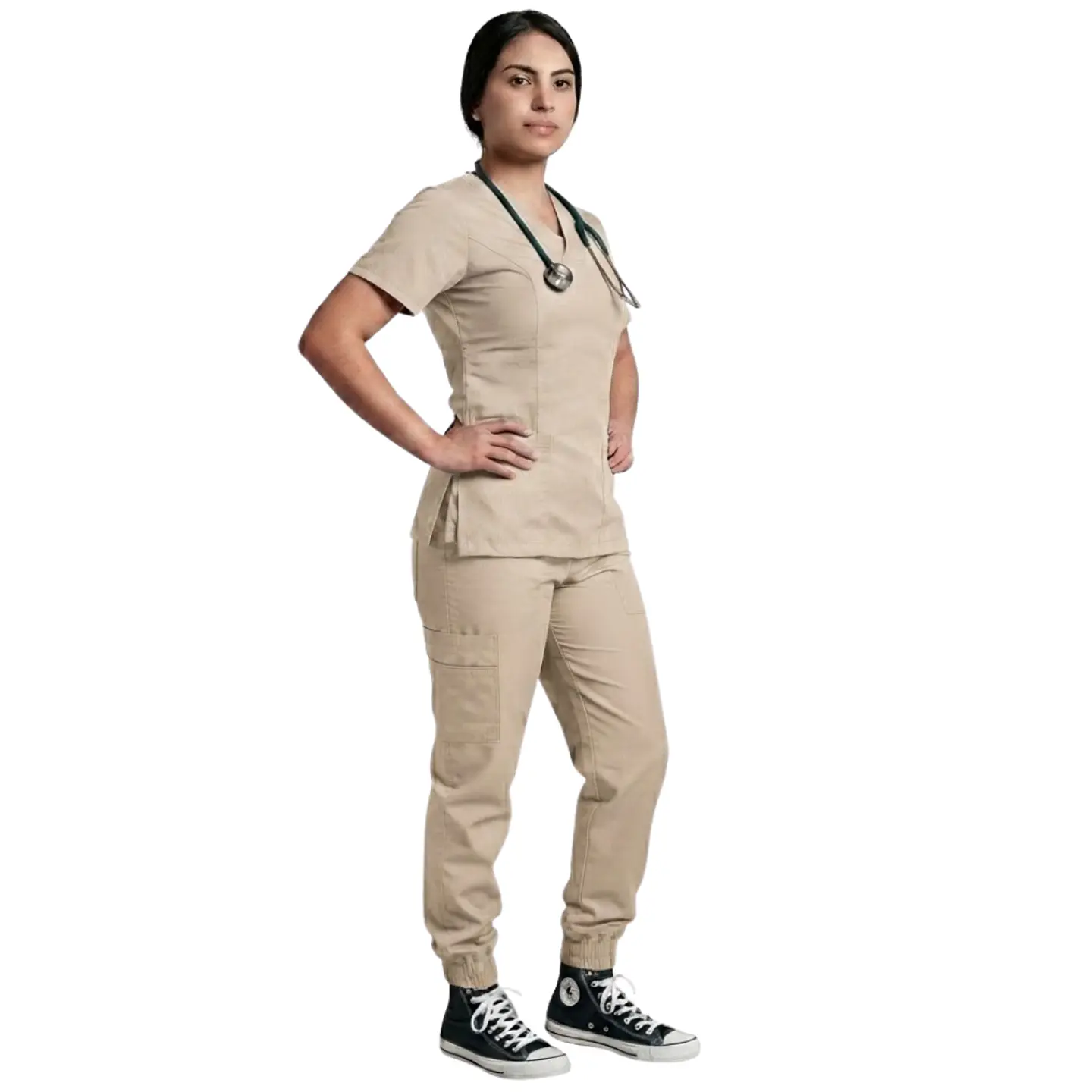 Uniforme Antifluido Tipo Jogger y Camuflado 8