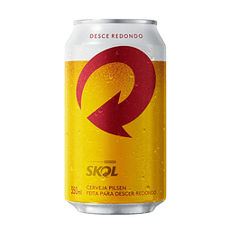 Cerveja Skol - Lata 350ml