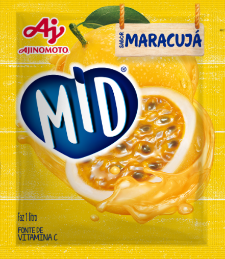 Refresco em Pó Maracujá - MID 20g