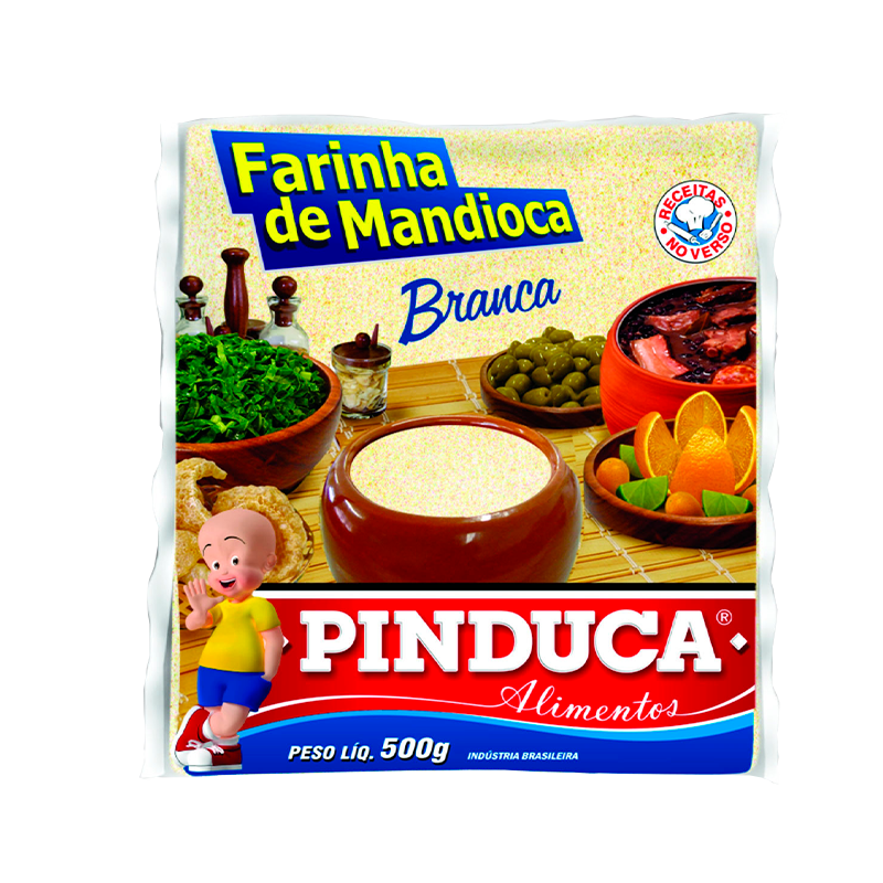 Farinha de Mandioca Branca - Pinduca 500g