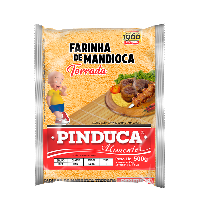 Farinha de Mandioca Torrada - Pinduca 500g