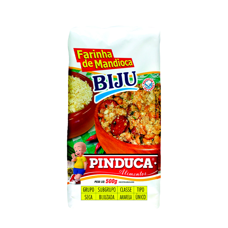 Farinha de Mandioca Biju - Pinduca 500g
