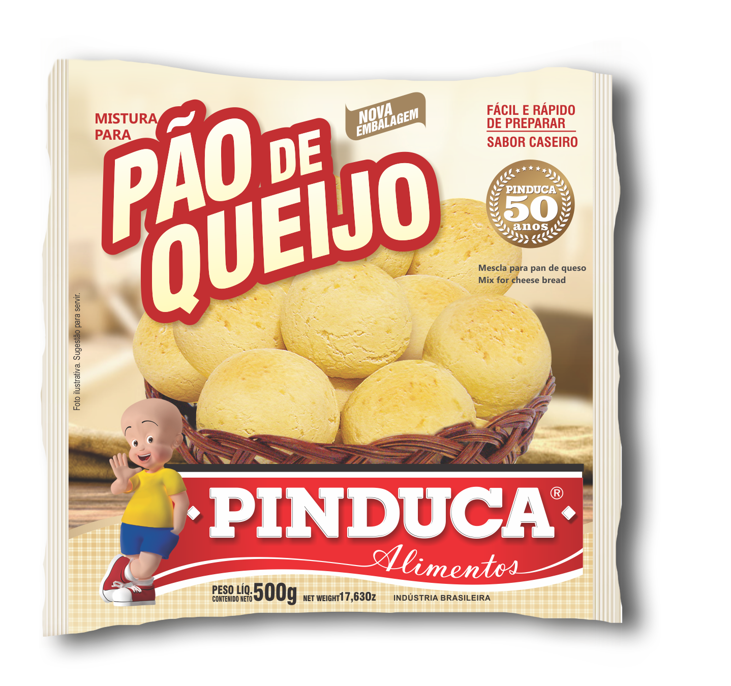 Mistura para Pão de Queijo - Pinduca 500g