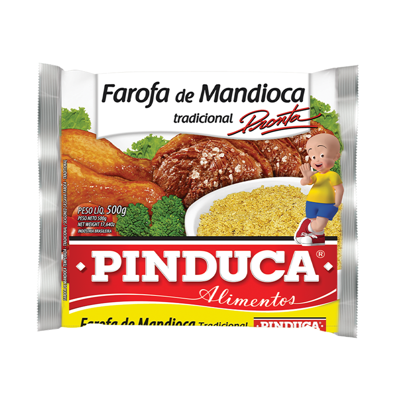 Farofa de Mandioca Tradicional - Pinduca 500g