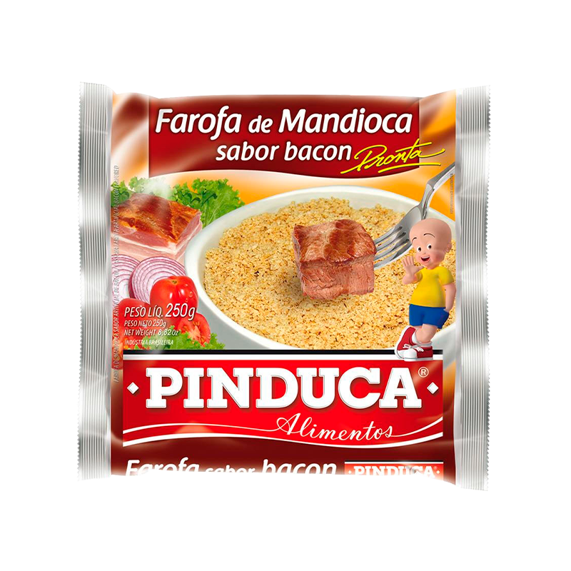 Farofa de Mandioca Bacon - Pinduca 250g
