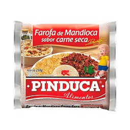 Farofa de Mandioca Carne Seca - Pinduca 250g