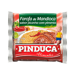 Farofa de Mandioca Picanha com Pimenta - Pinduca 250g