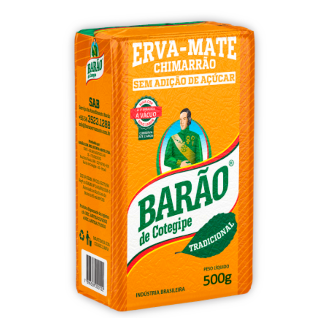 Erva-Mate Chimarrão - Barão 500g