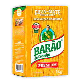 Erva-Mate Chimarrão Premium - Barão 1kg