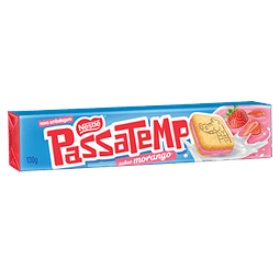 Biscoito Recheado Morango - Passatempo 130g