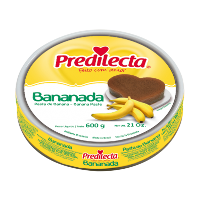 Bananada Lata - Predilecta 600g