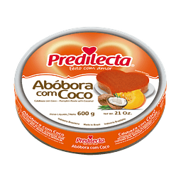 Abobora com Côco Lata - Predilecta 600g