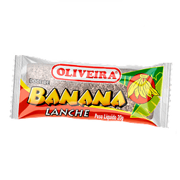 Doce de Banana Lanche Unidade - Oliveira 20g