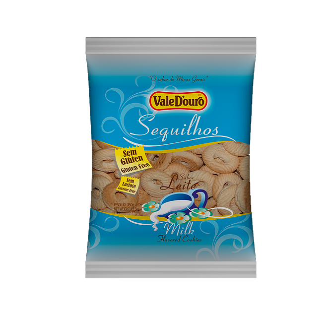 Biscoito Sequilhos Leite - Vale d'Ouro 350g