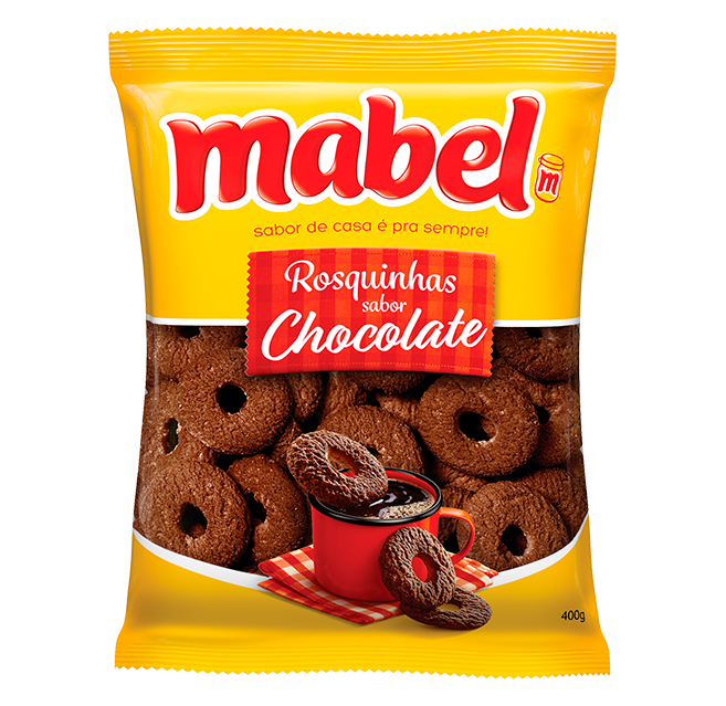 Rosquinha de Chocolate - Mabel 350g