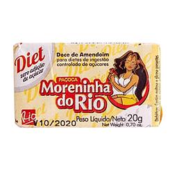 Paçoca Diet Unidade - Moreninha do Rio 18g