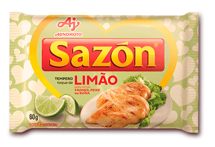 Tempero Toque de Limão - Sazon 60g