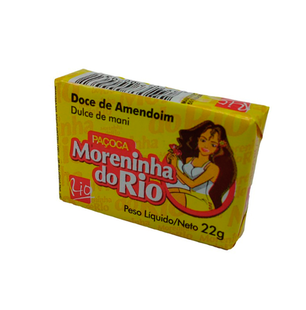 Paçoca Quadrada - Unidade - Moreninha do Rio 20g