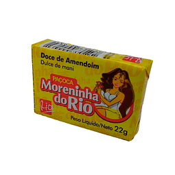 Paçoca Quadrada - Unidade - Moreninha do Rio 20g