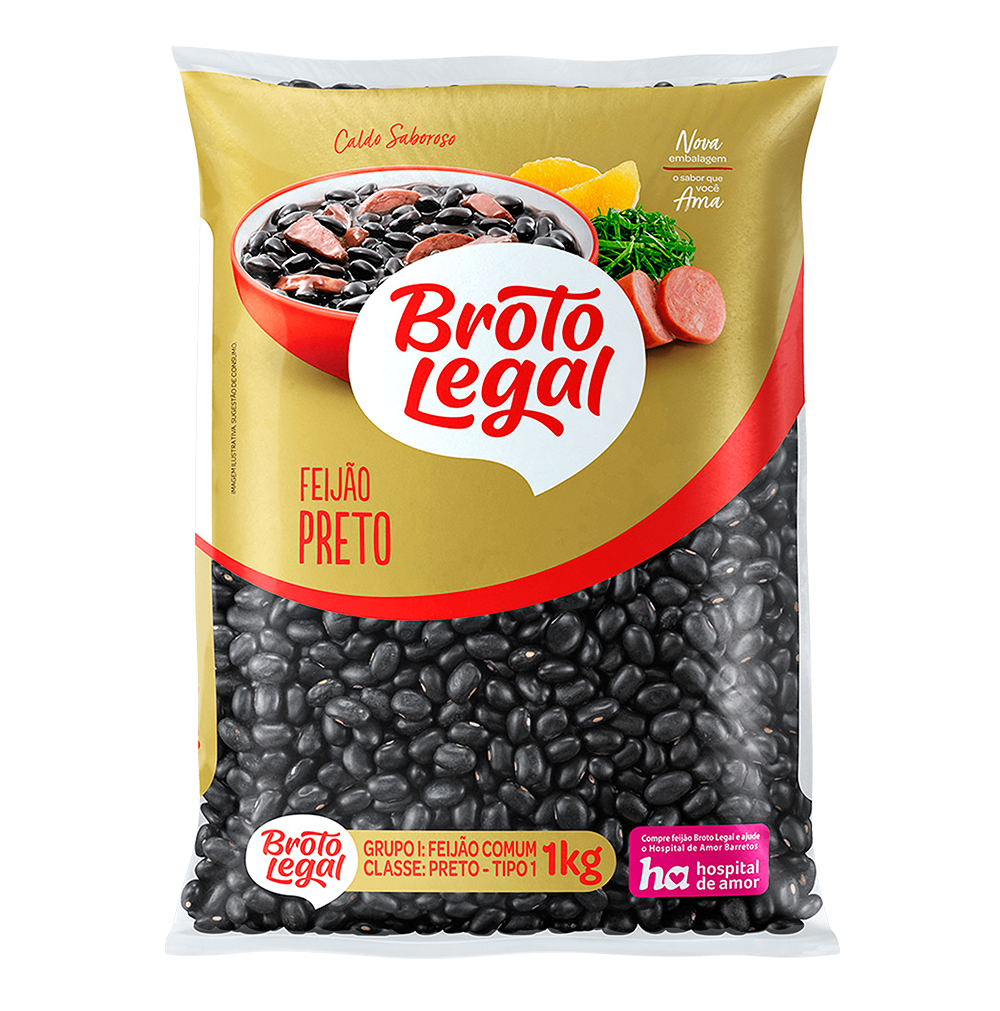 Feijão Preto - Broto Legal 1kg