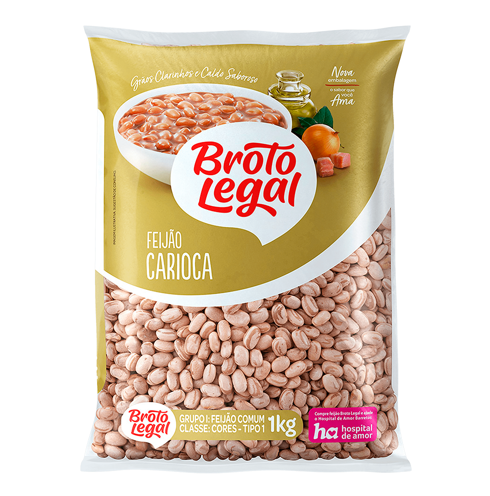 Feijão Carioca - Broto Legal 1kg