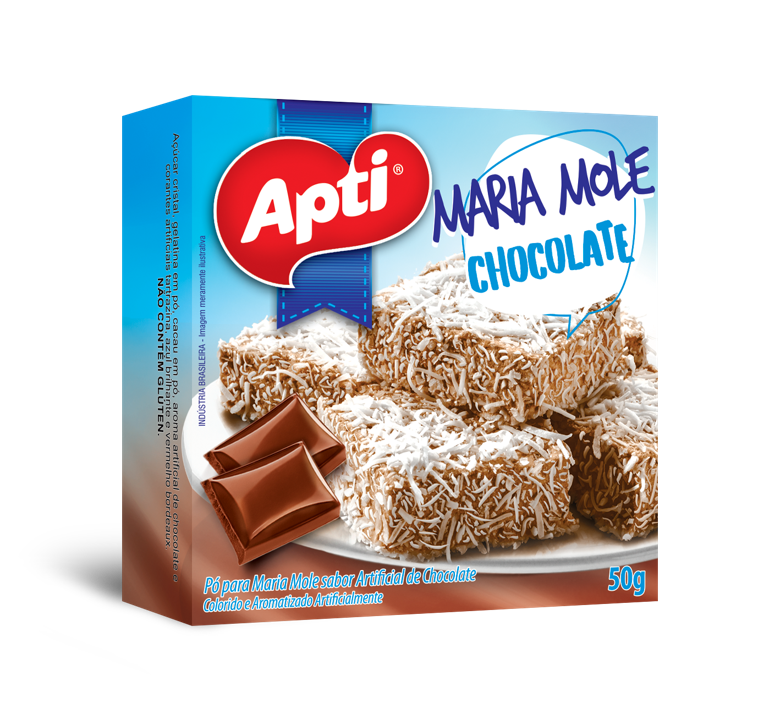 Preparado para Maria Mole Chocolate- Apti 50g