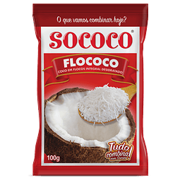 Coco Ralado Flocado - Sococo 100g