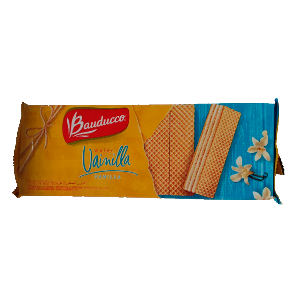 Biscoito Wafer Vanilla- Bauducco 78g