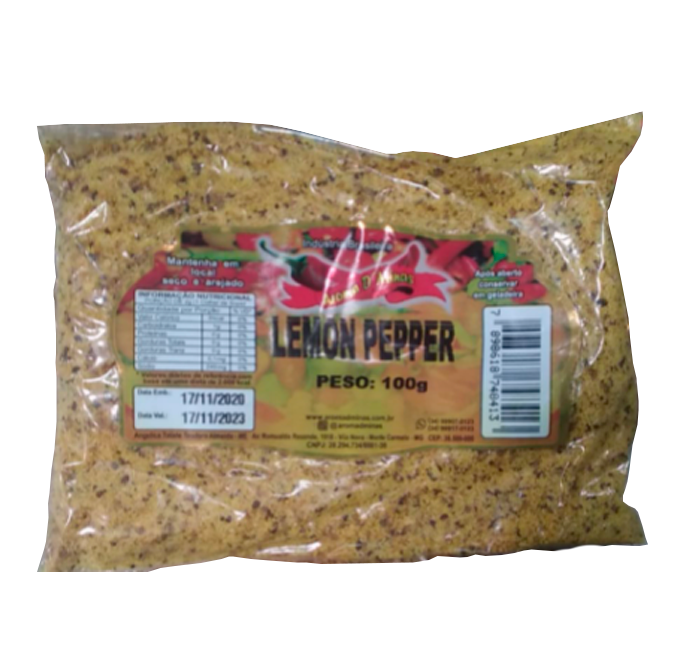 Lemon Pepper - Aroma D’Minas - 100g