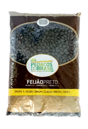 Feijão Preto - Pedaços do Brasil 1kg