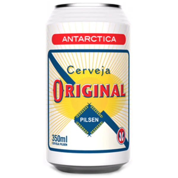 Cerveja Antárctica Original - Lata 350ml