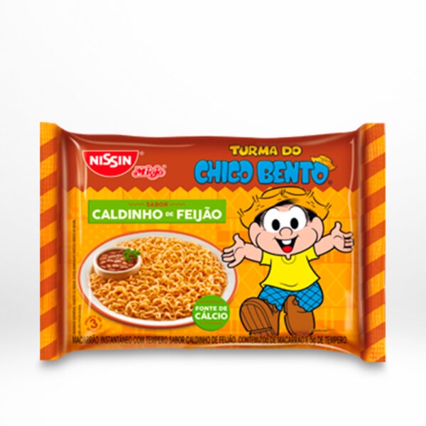 Macarrão Inst Turma da Monica Caldinho de Feijão - NISSIN 80g (Miojo)