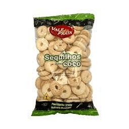 Sequilhos sabor Coco Vale do prata 350g