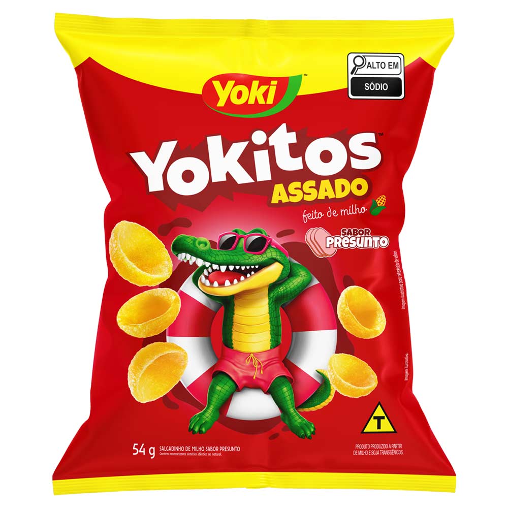 Salgadinho YOKITOS PRESUNTO 54G