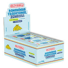 Bananinha Cremosa Zero Açúcar Caixa com 24 Unidades - Oliveira 