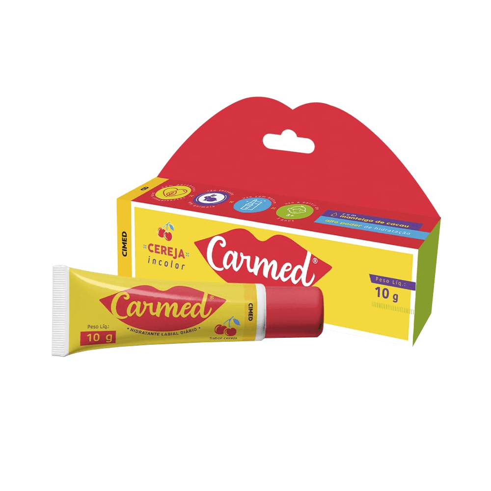 Hidratante Labial Carmed Cereja 110g