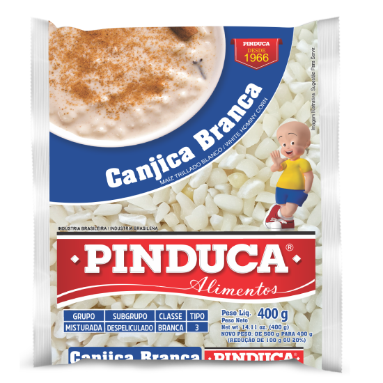 Canjica Branca - Pinduca 400g