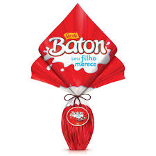Ovo de Páscoa Baton Garoto 212g 