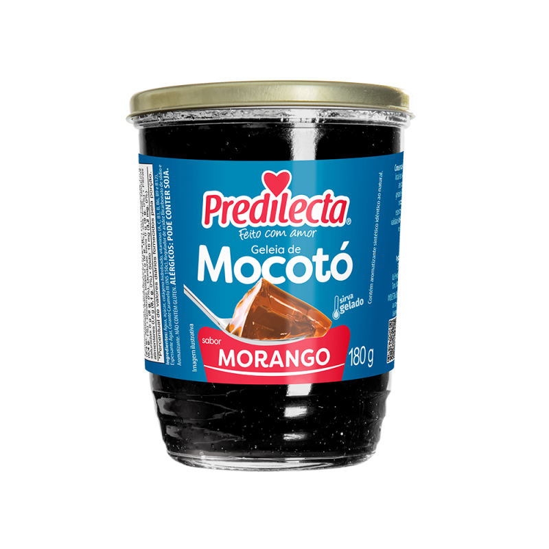 Geléia de Mocotó de Morango- Predilecta 180g