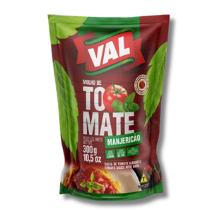 Molho de Tomate Manjerição 300g Val 