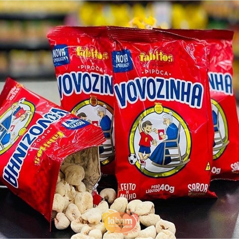 Pipoca Vovozinha Sabor Tradicional 40g 