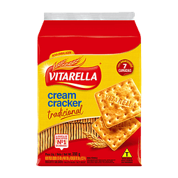 Cream  Cracker  Vitarella Tradicional 350g 