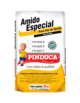 Amido Especial para Pão de Queijo - Pinduca 25kg