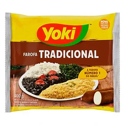 Farofa de Mandioca Tradicional - YOKI 400g