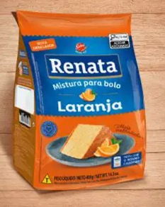 Mistura de Bolo Sabor Laranja - Renata 400g