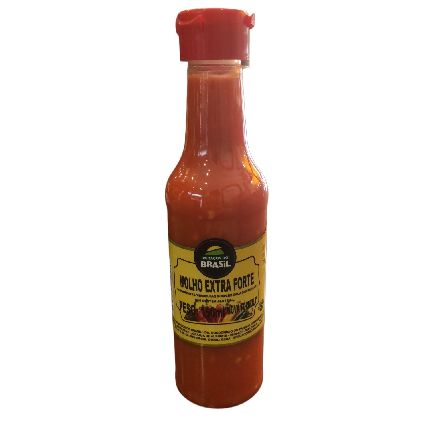 Molho Pimenta Extra Forte - Pedacos do Brasil 150ml