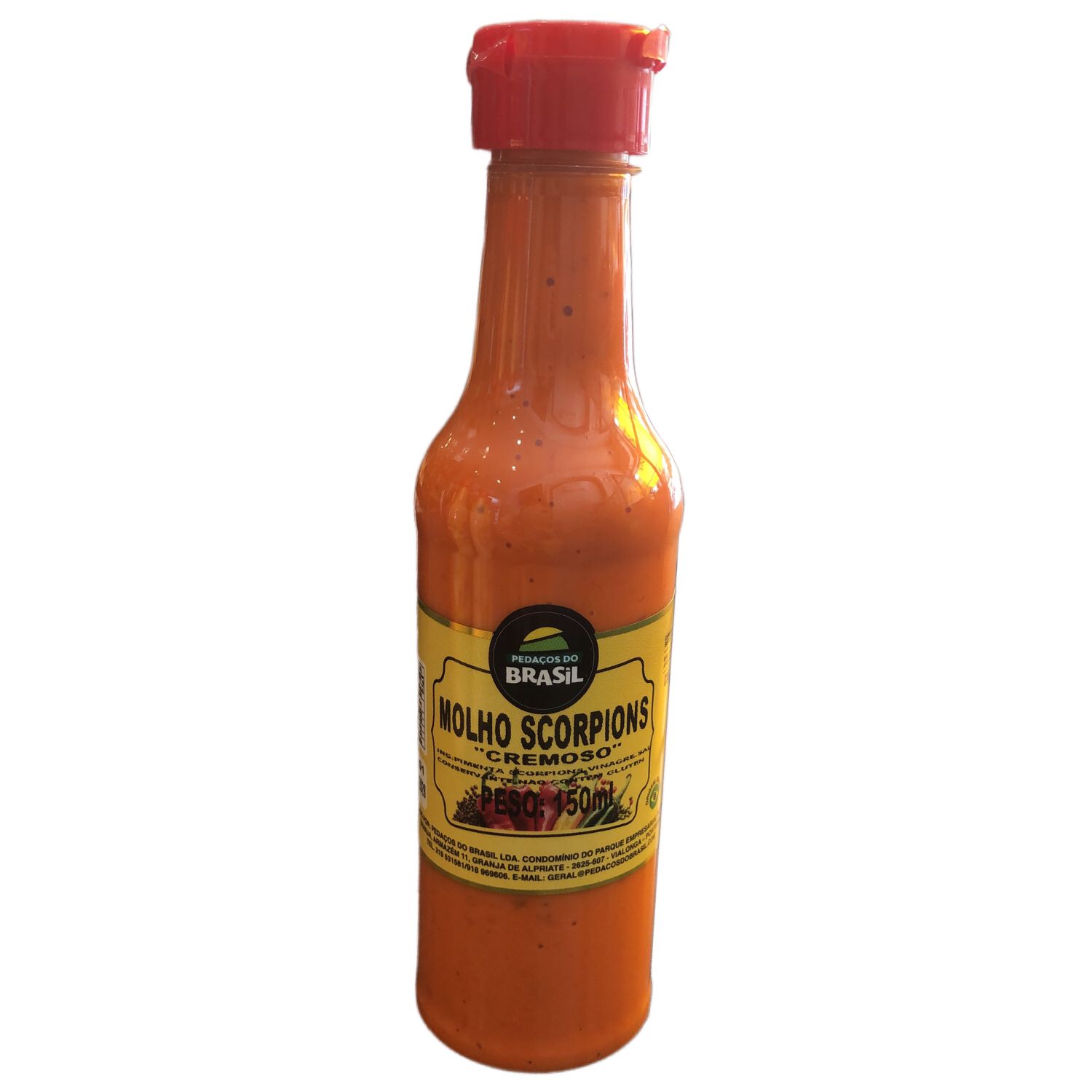 Molho Pimenta Scorpions - Pedacos do Brasil 150ml