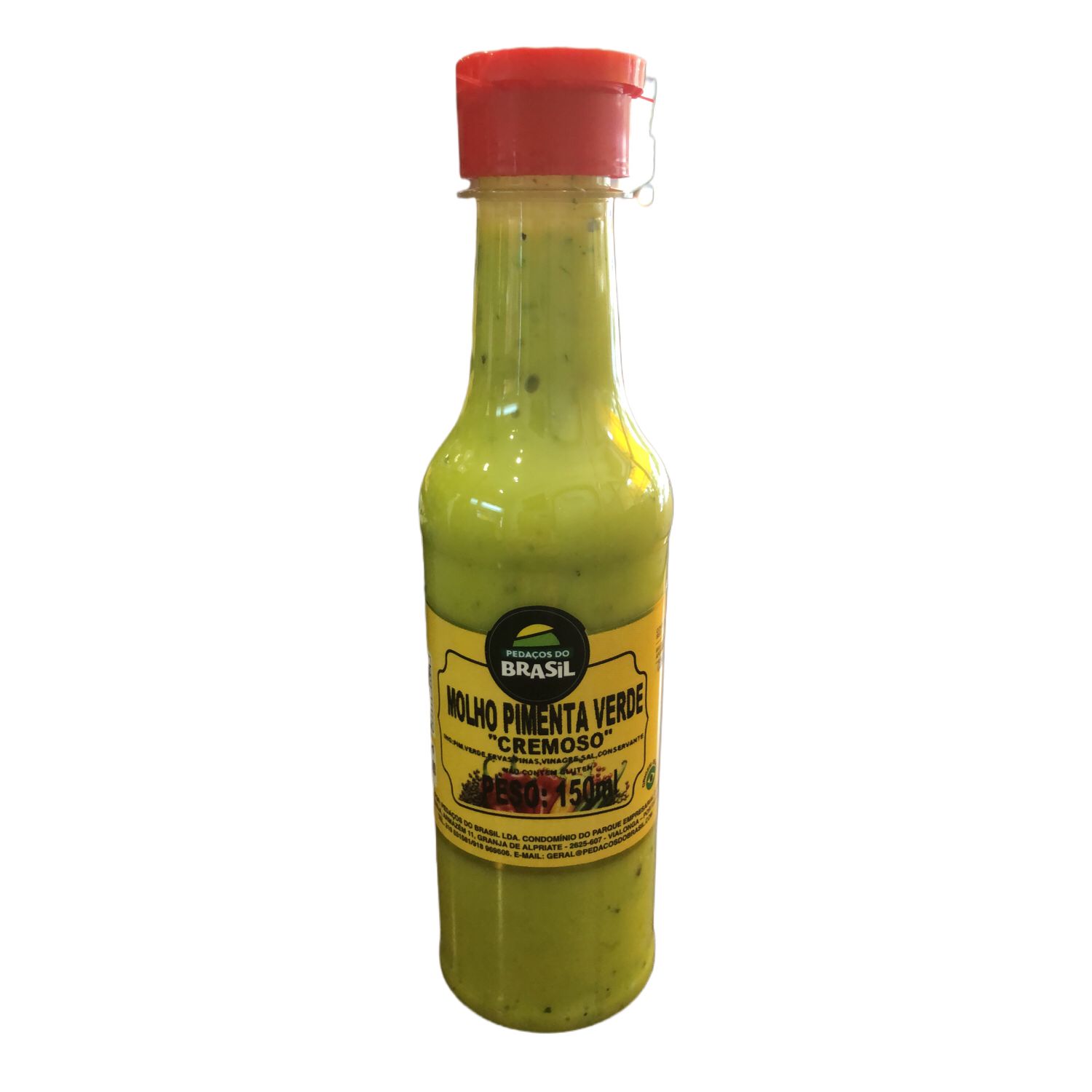 Molho de Pimenta Verde - Pedacos do Brasil 150ml